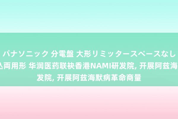 パナソニック 分電盤 大形リミッタースペースなし 露出・半埋込両用形 华润医药联袂香港NAMI研发院， 开展阿兹海默病革命商量