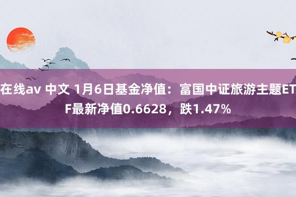 在线av 中文 1月6日基金净值：富国中证旅游主题ETF最新净值0.6628，跌1.47%