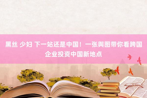 黑丝 少妇 下一站还是中国！一张舆图带你看跨国企业投资中国新地点